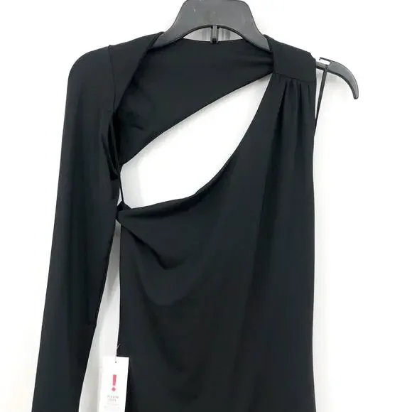 BARDOT Women's Londyn Cut Out Mini Dress XS Black Bodycon Stretch NWT - Picture 6 of 14